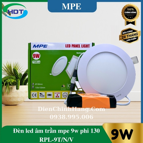 Đèn Led âm trần MPE - Công Ty TNHH Thương Mại Dịch Vụ Kỹ Thuật HDT