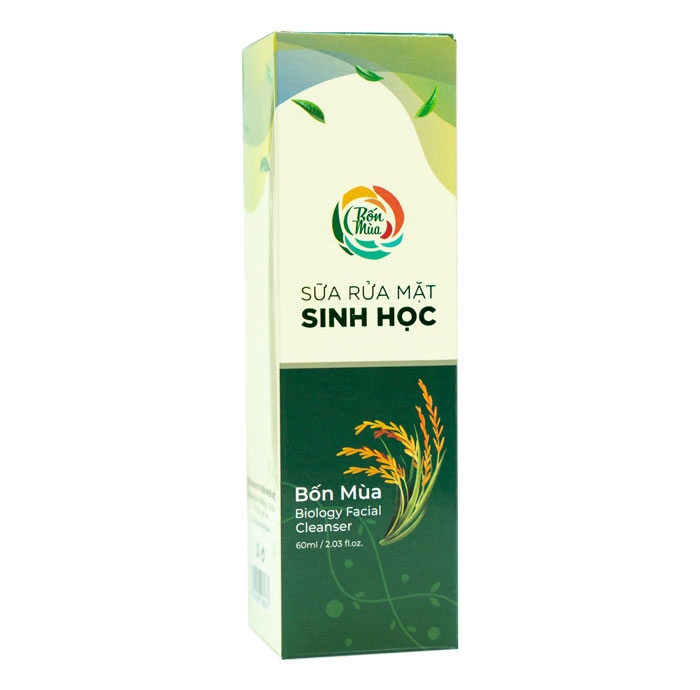 Sữa rửa mặt sinh học bốn mựa - Công Ty TNHH MTV Thiên Nhiên Việt