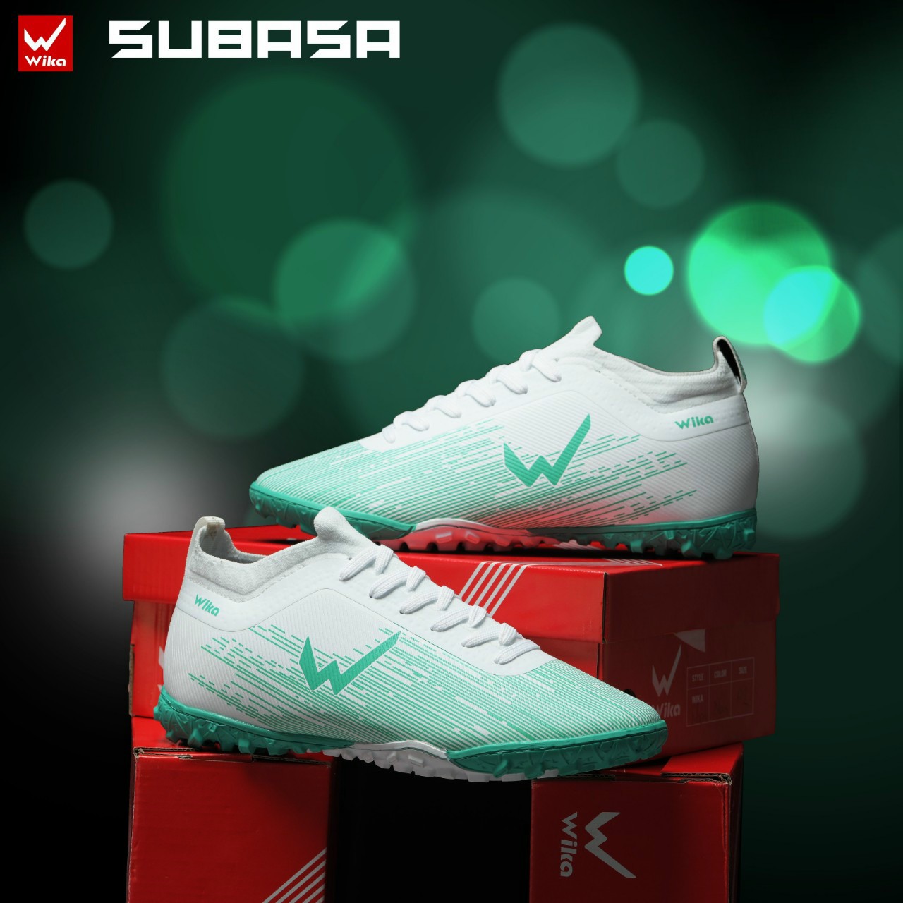 Giày Wika Subasa xanh lục - Đồ Thể Thao Hồng Phúc Sport - Công Ty TNHH TM Và DV Thể Thao Hồng Phúc