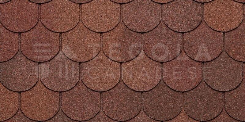 Tegola vảy cá Terracotta