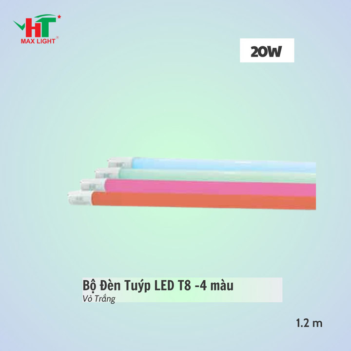 Bóng Đèn Tuýp LED T8 1m2 - Đèn Led HT Max Light - Công Ty TNHH Sản Xuất Thương Mại NetZero Sài Gòn