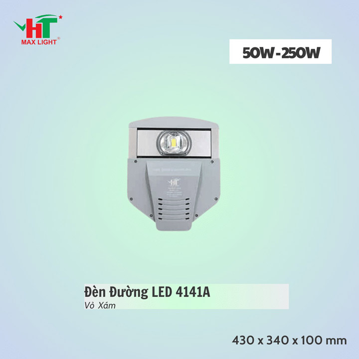 Đèn Đường LED 4141A 50W - Đèn Led HT Max Light - Công Ty TNHH Sản Xuất Thương Mại NetZero Sài Gòn