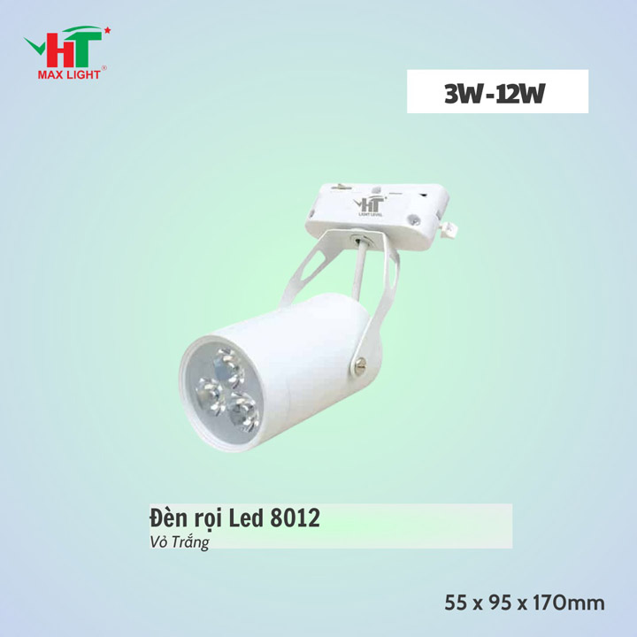 Đèn Ngồi LED 8012 – Vỏ Trắng - Đèn Led HT Max Light - Công Ty TNHH Sản Xuất Thương Mại NetZero Sài Gòn