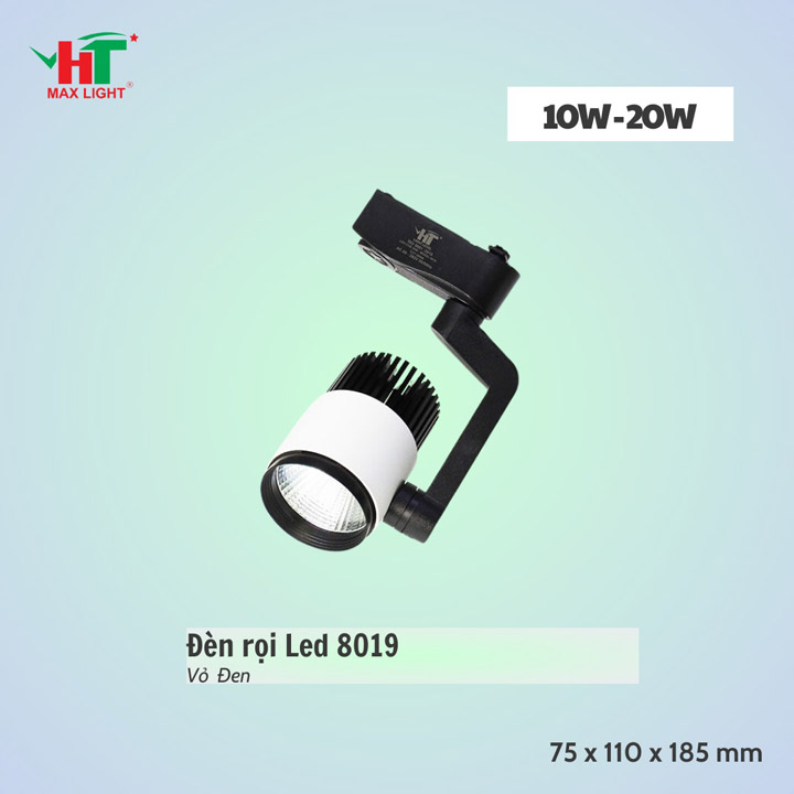 Đèn Rọi Ray 8019 Tay Đen - Đèn Led HT Max Light - Công Ty TNHH Sản Xuất Thương Mại NetZero Sài Gòn