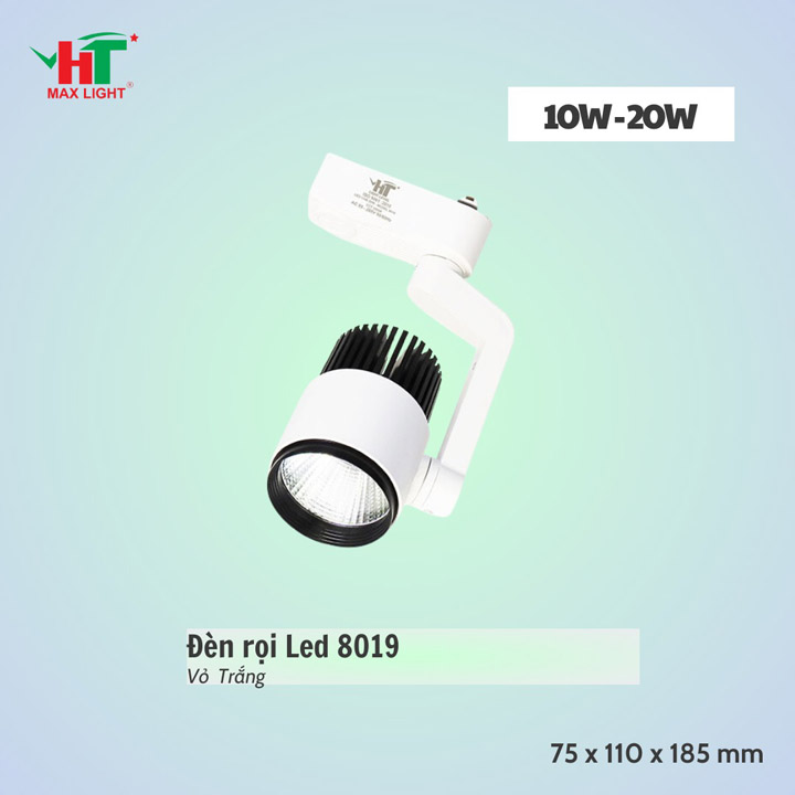 Đèn Rọi Ray 8019 Tay Trắng - Đèn Led HT Max Light - Công Ty TNHH Sản Xuất Thương Mại NetZero Sài Gòn