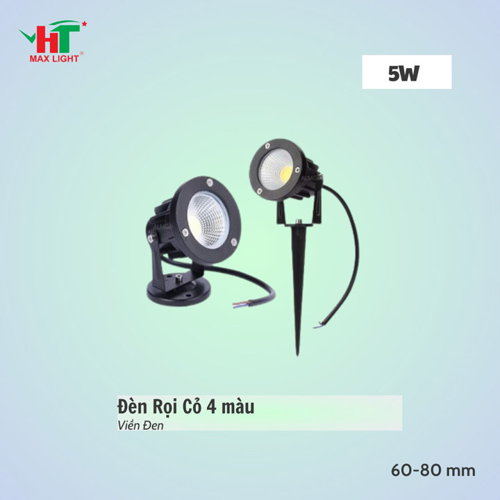 Đèn Rọi Cỏ 5W – Xanh Dương, Xanh Lá, Đỏ, Hồng - Đèn Led HT Max Light - Công Ty TNHH Sản Xuất Thương Mại NetZero Sài Gòn