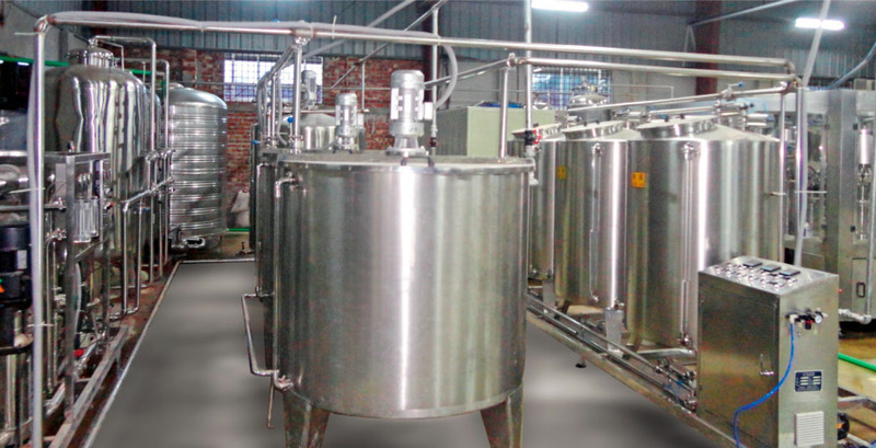 Hệ thống nấu nước giải khát có gas