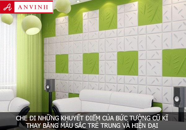 Xốp dán tường - Công Ty TNHH TM DV Đầu Tư XD An Vinh