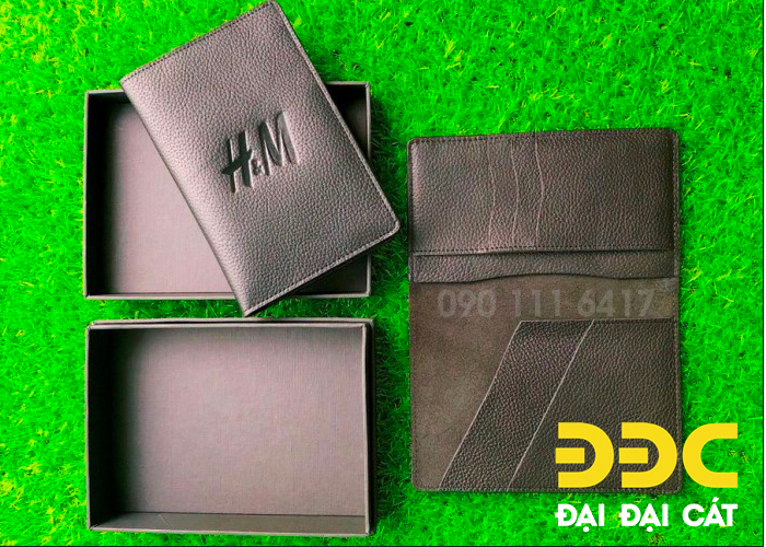 Ví passport da bò