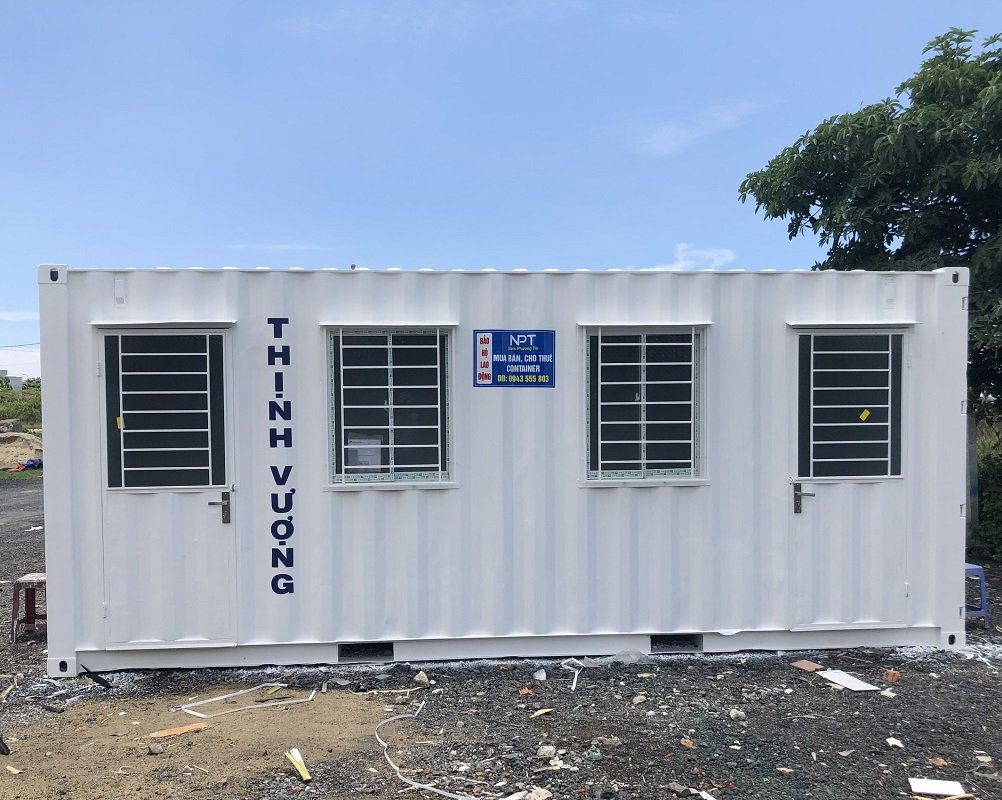 Container văn phòng 20 feet - Container Nam Phương Tín - Công Ty TNHH TM Và DV Nam Phương Tín