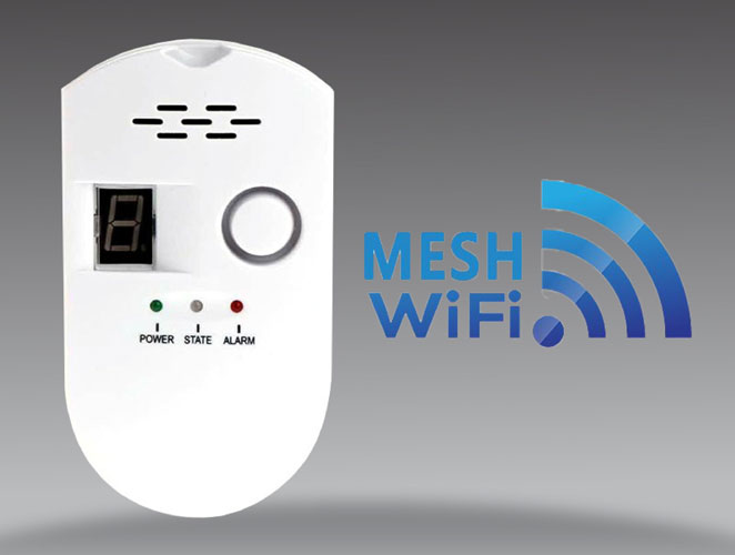 Thiết bị báo rò gỉ khí ga công nghệ wifi mesh - Thiết Bị Điện PEHA - Công Ty TNHH ĐT Và TM Xây Dựng Khang Long