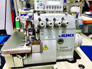 Máy vắt sổ 2 kim 4 chỉ Juki