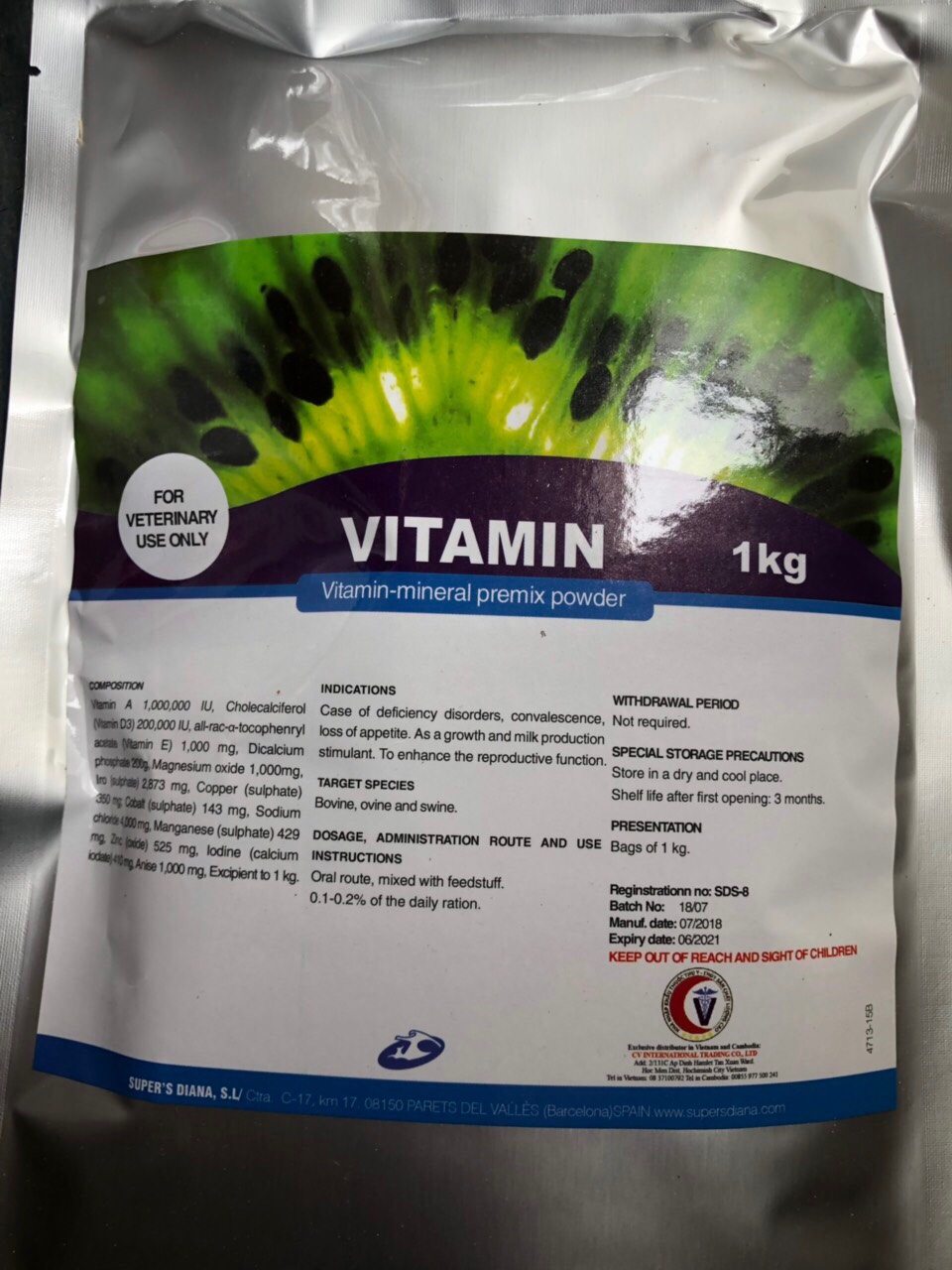 Vitamin - Công Ty TNHH Thương Mại Quốc Tế CV