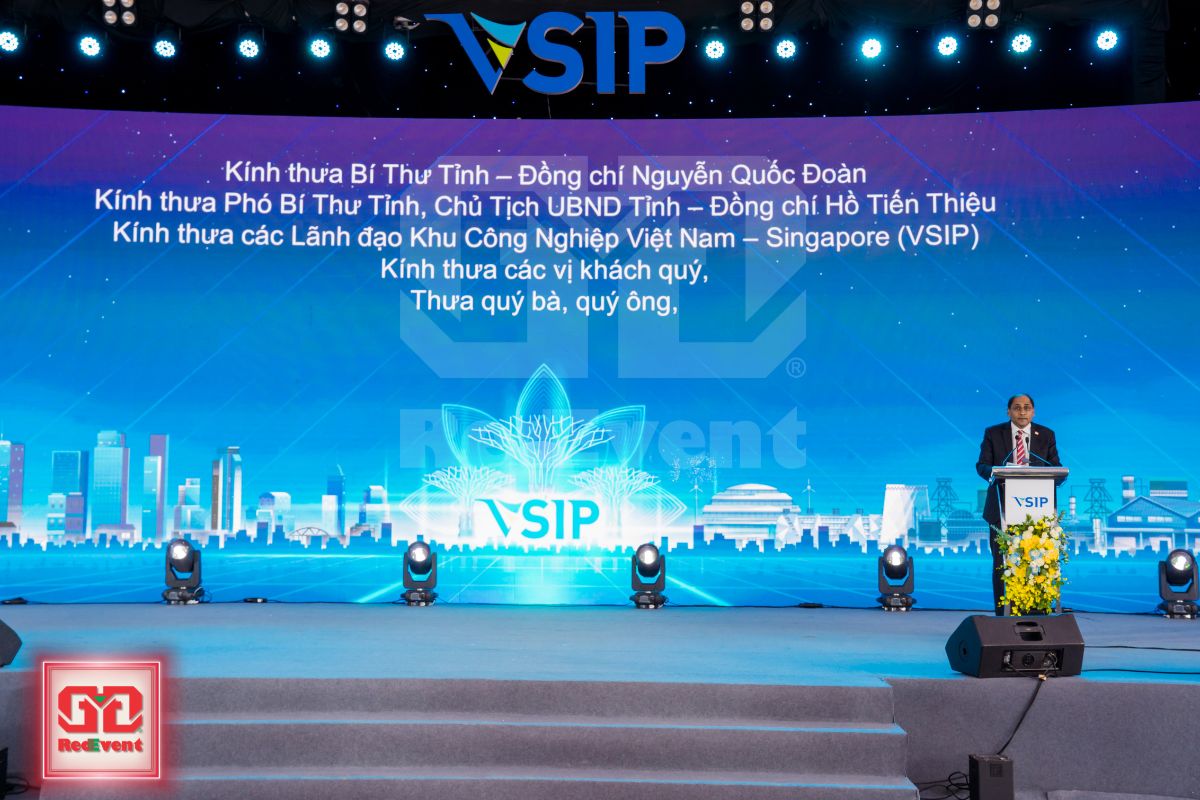 Lễ khởi công khu công nghiệp Vsip Lạng Sơn - Tổ Chức Sự Kiện RedEvent- Công Ty CP Sự Kiện Đỏ