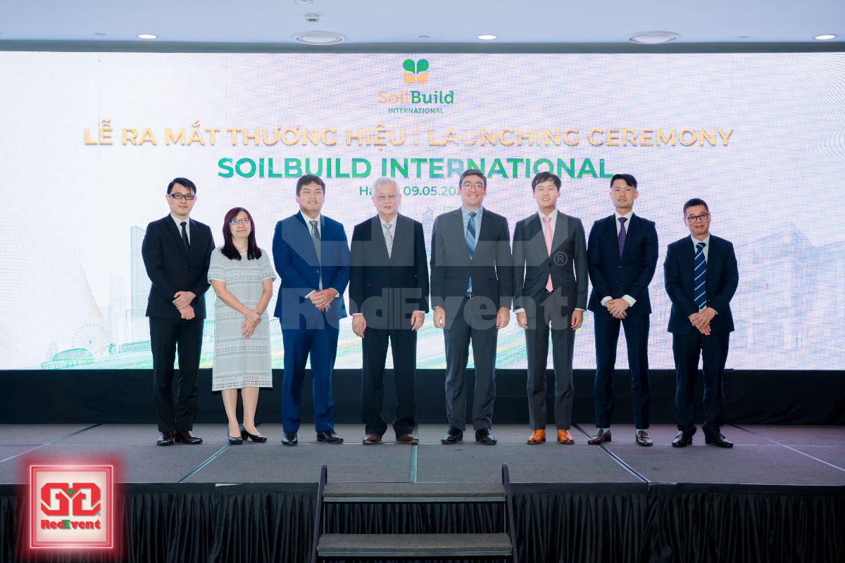 Lễ ra mắt thương hiệu Soilbuild International - Tổ Chức Sự Kiện RedEvent- Công Ty CP Sự Kiện Đỏ