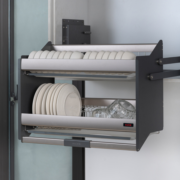 Giá bát đĩa nâng hạ - Đồ Gia Dụng Inox Daijin Vina - Công Ty TNHH Daijin Vina