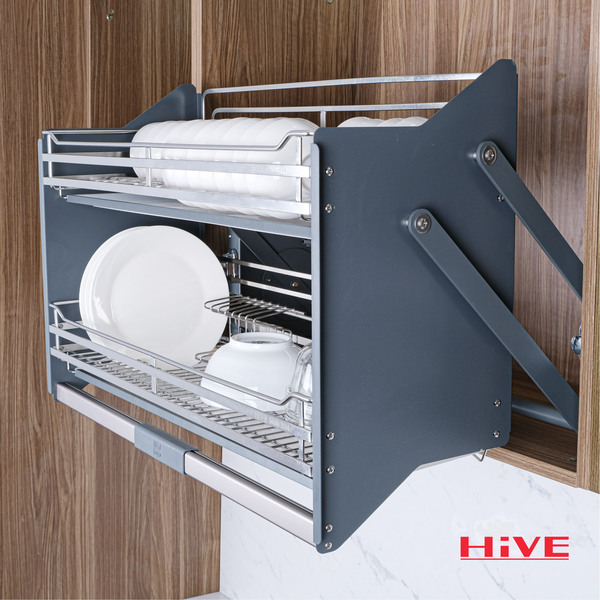Giá bát đĩa nâng hạ - Đồ Gia Dụng Inox Daijin Vina - Công Ty TNHH Daijin Vina