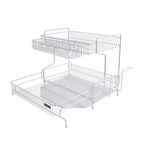 Kệ chén bát 2 tầng co giãn - Đồ Gia Dụng Inox Daijin Vina - Công Ty TNHH Daijin Vina