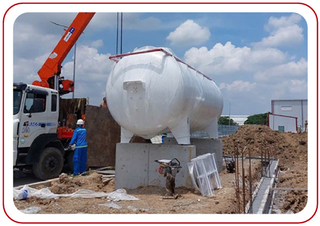 Bồn chứa LPG, Nitơ, CO2, Argon - Thiết Bị Gas Kangan - Công Ty TNHH Kangan Engineering