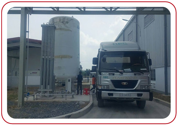 Bồn chứa LPG, Nitơ, CO2, Argon - Thiết Bị Gas Kangan - Công Ty TNHH Kangan Engineering