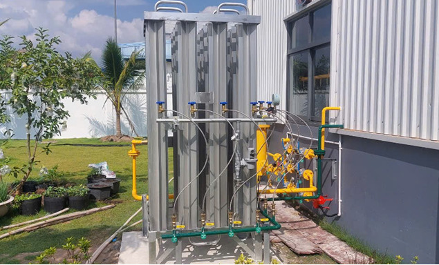 Thi công máy hóa hơi - Thiết Bị Gas Kangan - Công Ty TNHH Kangan Engineering