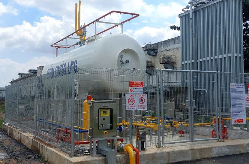 Thi công sản phẩm bồn chứa LPG - Thiết Bị Gas Kangan - Công Ty TNHH Kangan Engineering