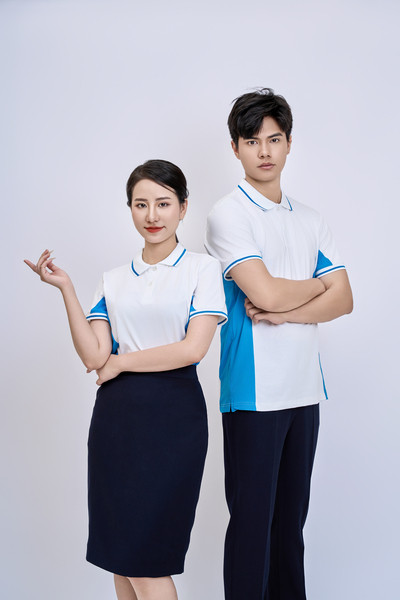 Áo polo trắng viền xanh da trời - May Đồng Phục Sao Mai - Công Ty TNHH Thương Mại Sao Mai