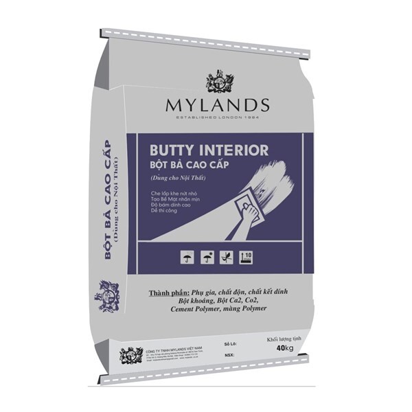 Bột bả nội thất cao cấp Butty Interior Mylands