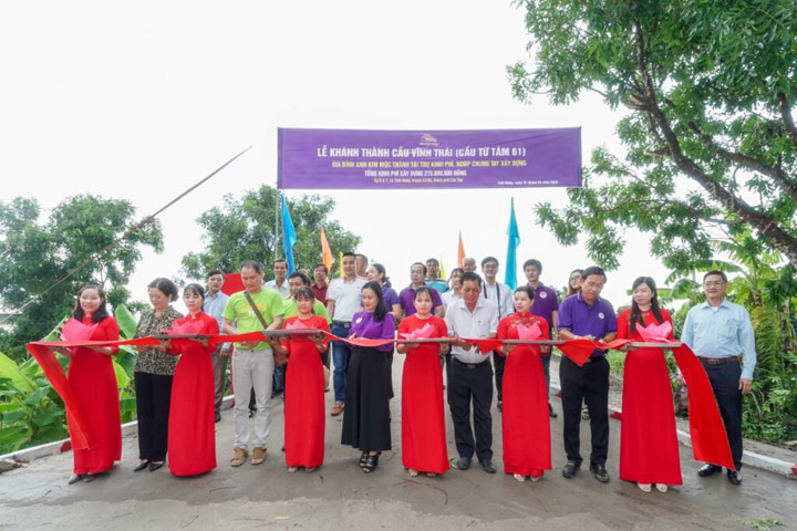Khánh thành Cầu Vĩnh Thái