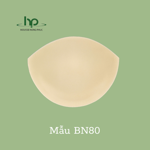 Mút lót áo - Mã BN801 - Đệm Vai, Đệm Ngực Hồng Phúc - Công Ty TNHH Mousse Xốp Định Hình Hồng Phúc