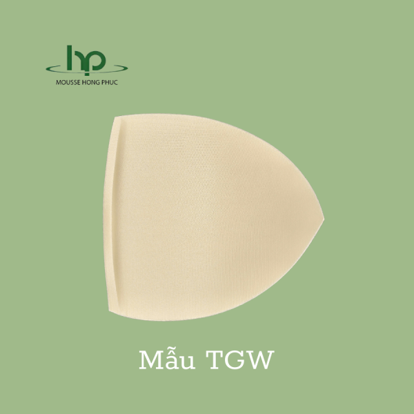 Mút lót áo - Mã TGW - Đệm Vai, Đệm Ngực Hồng Phúc - Công Ty TNHH Mousse Xốp Định Hình Hồng Phúc