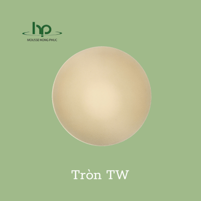 Mẫu lót áo tròn - Mã TDW - Đệm Vai, Đệm Ngực Hồng Phúc - Công Ty TNHH Mousse Xốp Định Hình Hồng Phúc