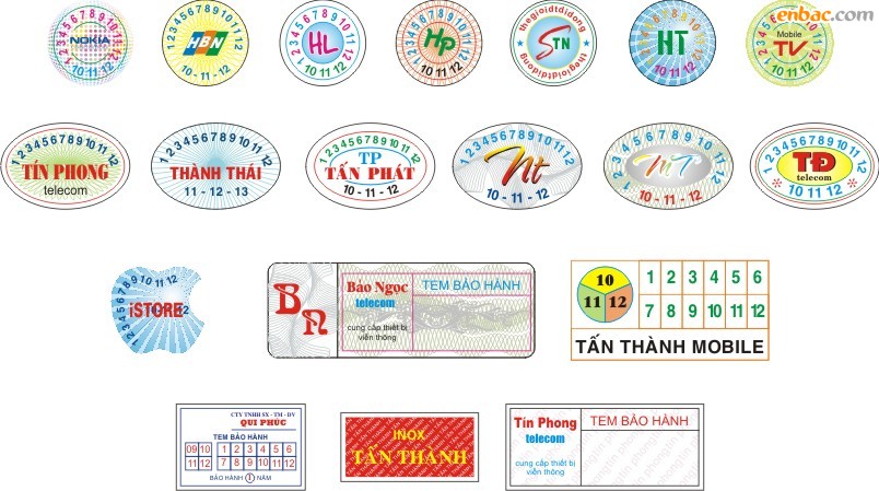 In tem niêm phong - In ấn Yong Mei - Chi Nhánh Công Ty TNHH Kỹ Thuật In ấn Yong Mei