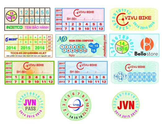 In tem vỡ - In ấn Yong Mei - Chi Nhánh Công Ty TNHH Kỹ Thuật In ấn Yong Mei