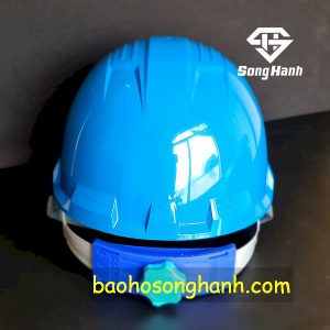 Mũ bảo hộ màu xanh dương - Bảo Hộ Lao Động Song Hành - Công Ty TNHH Thương Mại Dịch Vụ Bảo Hộ Lao Động Song Hành
