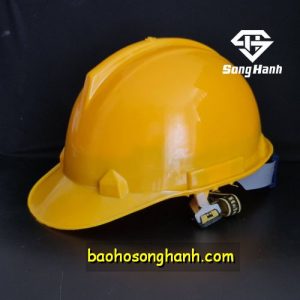 Mũ bảo hộ Nhật Quang vàng có núm - Bảo Hộ Lao Động Song Hành - Công Ty TNHH Thương Mại Dịch Vụ Bảo Hộ Lao Động Song Hành