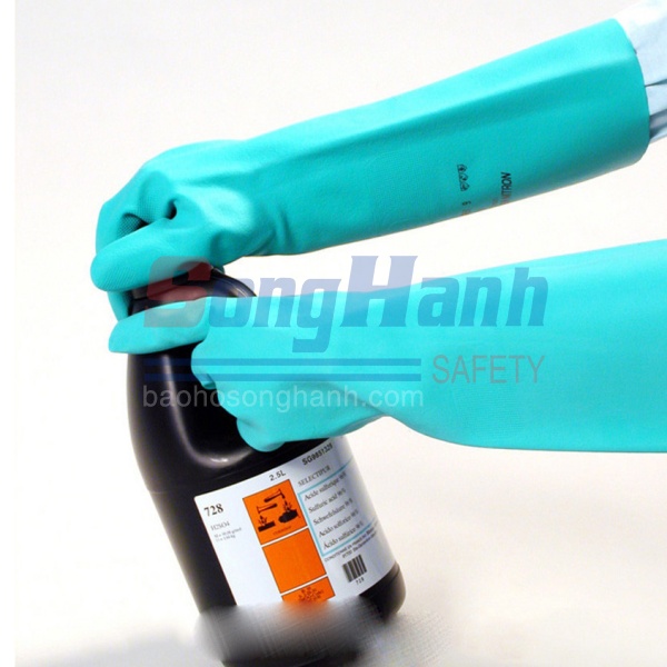 Găng tay axit RNF-18 - Bảo Hộ Lao Động Song Hành - Công Ty TNHH Thương Mại Dịch Vụ Bảo Hộ Lao Động Song Hành
