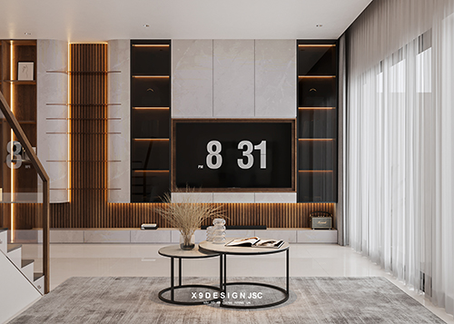 Thiết kế và thi công Mr Hải – Nhà Phố – Hoài Đức – Hà Nội - X9 Design JSC - Công Ty Cổ Phần Kiến Trúc & Nội Thất X9 Design