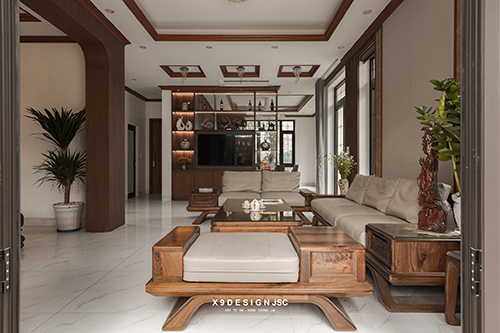 Thiết kế và thi công Mr Lê Huy – Villa – Dương Hoà - X9 Design JSC - Công Ty Cổ Phần Kiến Trúc & Nội Thất X9 Design