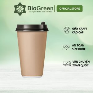 Ly giấy kraft 16oz
