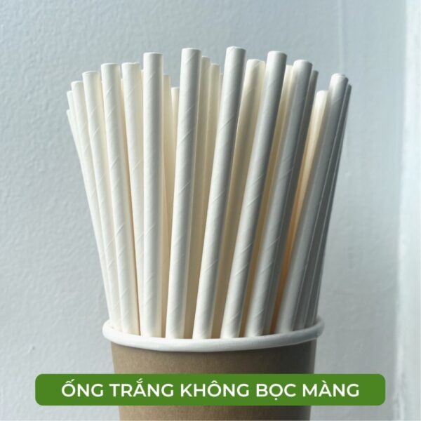 Ống hút bã mía phi 8