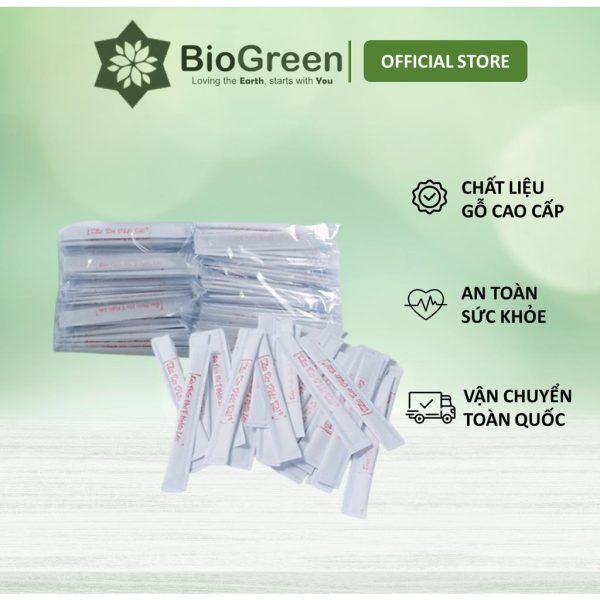 Tăm tre bọc giấy tiệt trùng