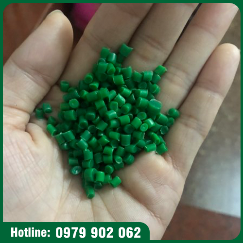 Hạt nhựa HDPE màu xanh lá cây