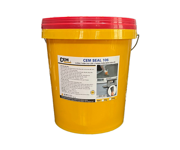 Chống thấm 2 thành phần Seal 106 - Keo Xây Dựng Cem Polymer - Công Ty TNHH Đầu Tư Xây Dựng Cem Polymer Việt Nam