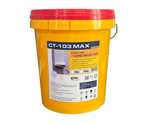 Chống thấm tường ngoài trời CT103 - Keo Xây Dựng Cem Polymer - Công Ty TNHH Đầu Tư Xây Dựng Cem Polymer Việt Nam