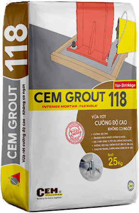 Vữa rót cường độ cao - Keo Xây Dựng Cem Polymer - Công Ty TNHH Đầu Tư Xây Dựng Cem Polymer Việt Nam