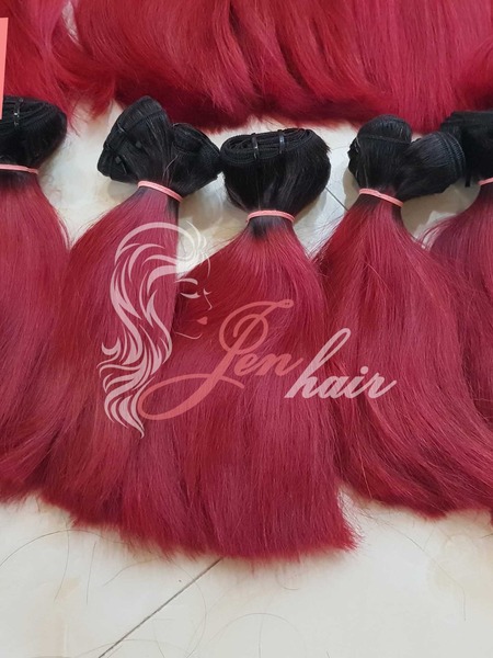 Tóc ngang thẳng màu 06