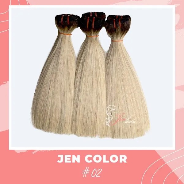 Tóc thẳng tự nhiên màu 02