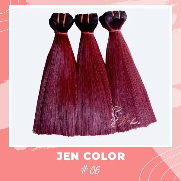 Tóc thẳng tự nhiên màu 06