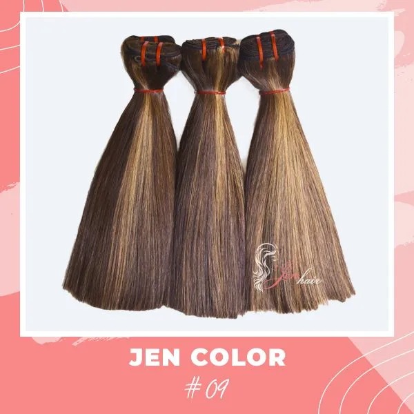 Tóc thẳng tự nhiên màu 09